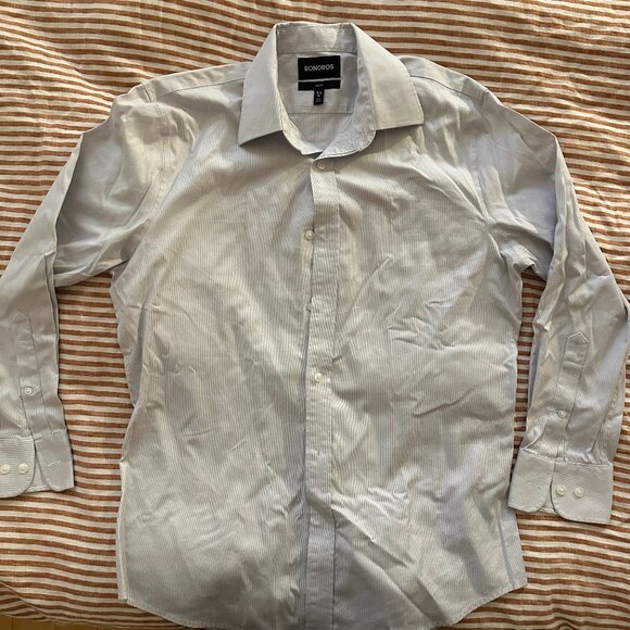 Mens Dress Shirt 15.5/32 (Bonobos) - Picture 1 of 2